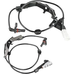 2 Pcs ABS Wheel Speed Sensors Compatible with Toyota Hilux Viii Pickup 2.7L L4 2015 2016 2017 2018 2019 2020 2021 2022, Rear Left and Right abs Sensors, Replacement for 89546-0K240, 89545-0K240