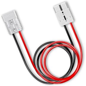 175A Connector Plug with 6AWG Wire Battery Quick Connector Forklift Plug Wire Trailer Power Storage Power Harness (175A 1M)