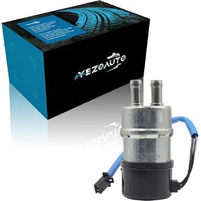 Inline Fuel Pump 12V for Honda Shadow VT750 750 1998-2003 CBR600F 1987-1990 49040-1061 16710-MBA-612 16710-MBA-611 49040-1064 49019-1081 (2/5" inlet and outlet)