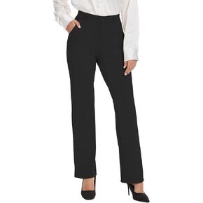 VIMPEP Women’s 2024 Fall Stretchy Yoga Dress Pants High Rise Straight Leg with Pockets Casual Petite/Regular 1202