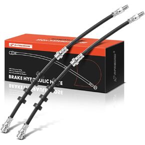 A-Premium Front Driver and Passenger Side Brake Hydraulic Hose Compatible with Ford, Mazda and Mercury Models - Escape 2008-2012, Tribute/Mariner 2008-2011 (Pack of 2)