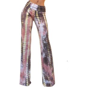 Vivicastle Women's USA Fold Over High Waist Wide Leg Long Palazzo Pants