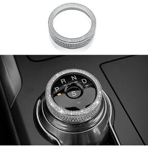 Bling Accessory for Ford Fusion 2017 2018 2019 2020 Drive Mode Knob Cover Car Interior Parts Sparkly Crystal Metal 1PC.