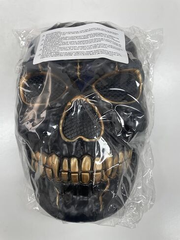 Horror Skull Mask with Movable Mouth Jaw for Men 2024 Halloween Scary Cosplay Helmet in Kuwait