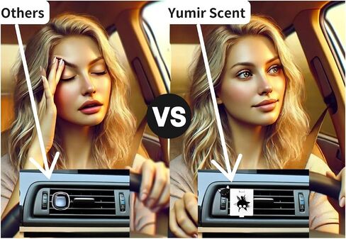Car Air Freshener – Cute Design Car fragance, Organic Natural Essential Oil Aroma Beads, Non-Toxic car air freshener, Long-Lasting car air freshener, Mild Scent car air freshener, Kitty in Saudi Arabia