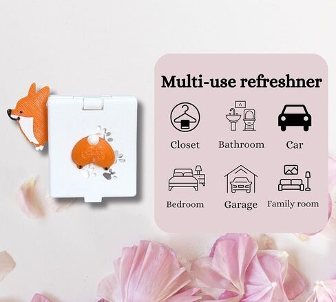 Car Air Freshener – Cute Design Car fragance, Organic Natural Essential Oil Aroma Beads, Non-Toxic car air freshener, Long-Lasting car air freshener, Mild Scent car air freshener, Kitty in Saudi Arabia