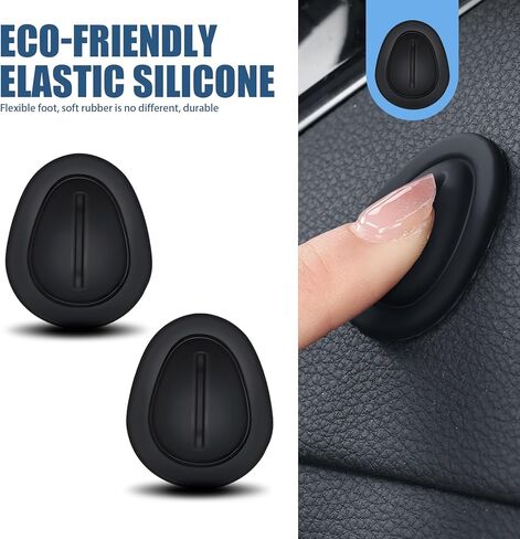 6 PCS Car Cup Position Limiter, Soft Anti-slip Silicone Design, Tool-less Installation, Universal Shockproof Portable Automotive Cup Holder Accessory for Truck SUV Car (Black) in Saudi Arabia