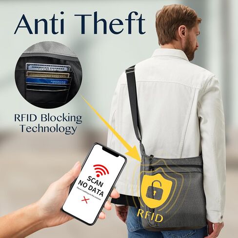 Sling Backpack Anti theft Crossbody Shoulder Bag for Men and Women Travel Work in Kuwait