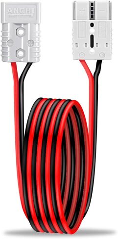 175A Connector Plug with 6AWG Wire Battery Quick Connector Forklift Plug Wire Trailer Power Storage Power Harness (175A 1M) in Saudi Arabia
