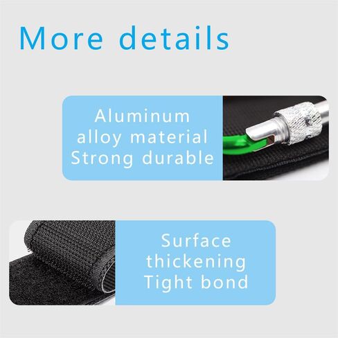 قطعتان من خطافات UTV من ASUBHA لتعليق سماعات الرأس، وخطاف دراجة نارية، ومشبك خطاف منظم متعدد الأغراض يناسب شريط لف مقاس 1.5 بوصة - 2.0 بوصة، وخطاف تعليق لخوذة قفص UTV للعربات التي تجرها الدواب، وحامل الأطفال، والدراجة in Kuwait