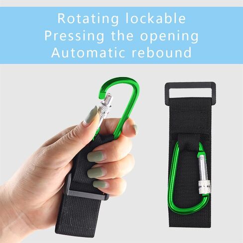 قطعتان من خطافات UTV من ASUBHA لتعليق سماعات الرأس، وخطاف دراجة نارية، ومشبك خطاف منظم متعدد الأغراض يناسب شريط لف مقاس 1.5 بوصة - 2.0 بوصة، وخطاف تعليق لخوذة قفص UTV للعربات التي تجرها الدواب، وحامل الأطفال، والدراجة in Kuwait