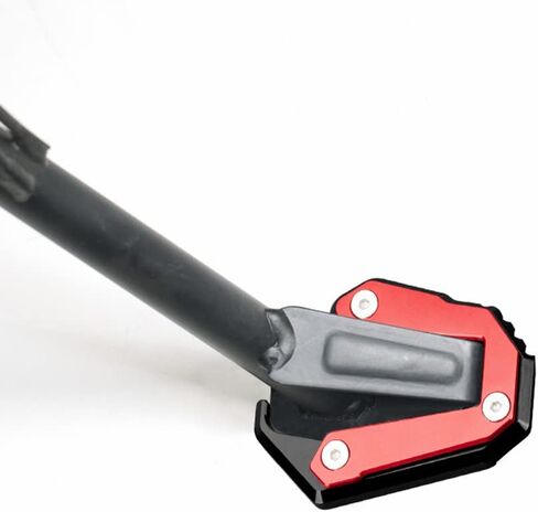 Motorcycle Side Stand Extension Kickstand Plate Compatible With Ducati Diavel 1260 1260S 2019 2020 2021 2022 2023 | Foot Pad Support Diavel1260 Accessories (red-2) in Kuwait