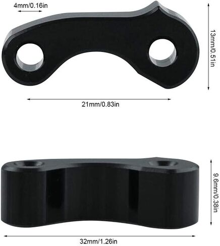 Window Latch Hinge Pivot for First Gen Tacoma Tundra Rear Quarter Window 1995-2004 Tundra 2000-2006 Xtracab 2pcs(Black) in Saudi Arabia