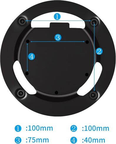 دعامة محول VESA للتثبيت على الحائط، متوافقة مع Samsung Odyssey G9 49 بوصة C49G97TSSN C49G95T S49AG952NN LC49G97TSSNXDC LS49AG952NNXZA in Kuwait