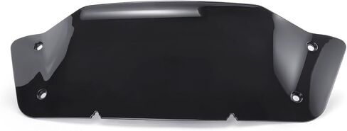 7" Wave Windshield Windscreen Wind Splitter fits for Harley Touring Street Glide FLHX 2023-2024, CVO Street Glide FLHXSE 2023-2024 (Black) in Saudi Arabia