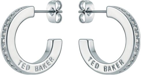 Ted Baker London Sinliaa Crystal Hoop Earrings For Women in Saudi Arabia