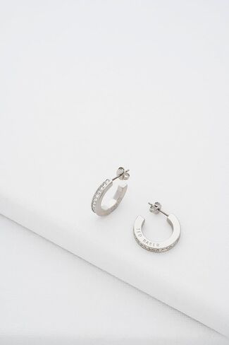Ted Baker London Sinliaa Crystal Hoop Earrings For Women in Saudi Arabia