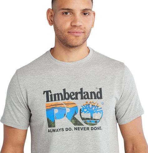 تيمبرلاند تيشرت باكمام قصيرة وشعار على الصدر من اساسي in Kuwait