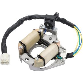 GOOFIT Full-Wave Magneto Stator for 50cc 70 Cc 90cc 110cc 125cc Electrical Start ATV Dirt Bike Go Kart Pit Bike 4 Wheeler Quad Bikes