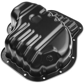 A-Premium Engine Oil Pan Sump with Drain Plug Compatible with Toyota RAV4 2001 2002 2003 L4 2.0L