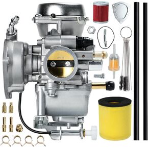 Carburetor Fits for Suzuki LT-F250 Ozark 250 2002-2009 2012-2014, LT-Z250 QuadSport Z 2004-2009, 13200-21G10 13200-05G22 Carb