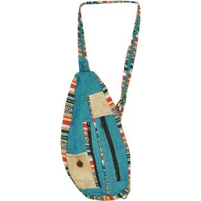 Mandala Crafts Boho Sling Bag for Women Crossbody Purse – Bohemian One Strap Backpack – Hippie Boho Backpack for Men Daypack