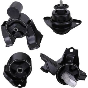 Engine Motor Trans Mount Replacement Compatible with Kia Forte Koup Forte5 2.0 2.4 2010-2013, Set of 4 Engine Mountings Replace# 218100Q000 218301M100 A7148 A71013 A71017 A71006