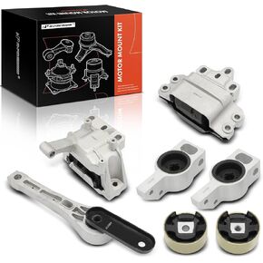 A-Premium 7PCS Engine Motor Mount and Transmission Mount Kit Compatible with Volkswagen Tiguan 2012 2013 2014 2015 2016, 2.0L, Automatic Transmission