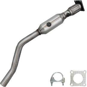 JT Exhaust Catalytic converter Compatible with Dodge Journey 2009-2018/ Caliber 2007-2012, Chrysler 200/ Sebring 2007-2010, Jeep Compass FWD/Patriot 2007-2017 1.8L/2.0L/2.4L (Standard EPA Grade)