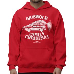 Ripple Junction National Lampoon's Christmas Vacation Men’s Hoodie Griswold Family Holiday Sweatshirt Officially Licensed