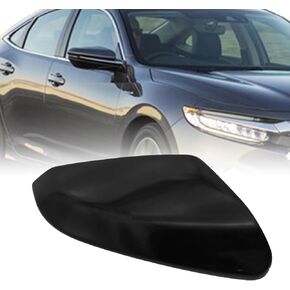 76201-TBA-A11ZF 76201-TBA-A21ZG Right Passenger Side Mirror Cap Cover Glossy Black Compatible with Honda Civic 2016-2021 Door Rearview Mirror Cover Trim