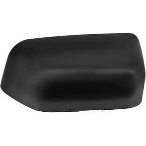 Paintable Tow Mirror Cover Cap Fits for 2017-2024 F250 F350 F450 F550 Super Duty Replaces HC3Z-17D742-BAPTM HC3Z17D742BAPTM FO1327119 Black (Left)
