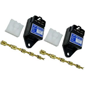 2PCS 12V Glow Plug Lamp Timer SBA385870500 15694-65992 1569465992 S81NL Terminals Fits for Kubota V2203 Engine