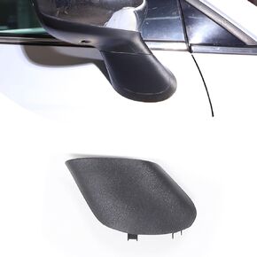 1 Pair Side Mirror Arm Cover,Left/Right Mirror Stem Cap,Fit for Fiat 500/Fiat 500 Convertible/Abarth 595/Abarth 695 735450654 735450655 0735642839,Car Mirror Cover Housing,Replacement (Left)