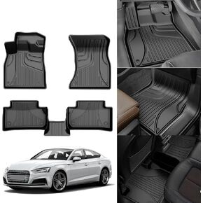 Floor Mats for Acura RDX 2019-2024: Custom Fit All Weather TPE Rubber Car Mats