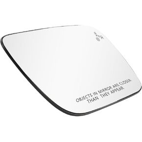 زجاج مرآة مدفأ على الجانب الأيمن للراكب 5.25 بوصة مع نقطة عمياء BB5Z-17K707-D متوافق مع Ford Explorer 2011-2017، زجاج بديل للمرآة الخارجية، زجاج مرآة الرؤية الخلفية