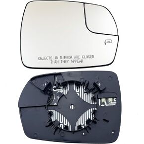 2015 Edge Passenger Side Heated Mirror Glass Compatible with 2015 2016 2017 2018 Ford Edge Right Side Mirror Glass with Rear Holder