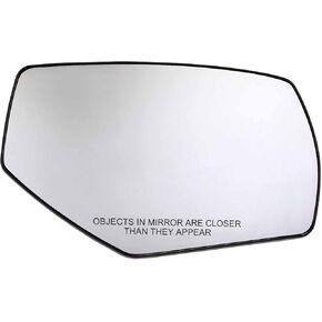 APA Replacement for Mirror Glass Power Heated with Spotter Glass Turn Signal Light 2014-2019 SILVERADO SIERRA 1500 2500 3500 Pickup Truck Driver Left Side 2275637 GM1324146