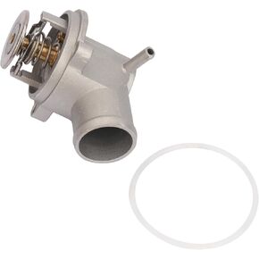HARUMA 902-5146 Engine Coolant Thermostat Housing Assembly with Gasket for Mercedes-Benz C220 1994 1995 1996, C230 1997 1998 1999 2000, SLK230 1998-2004, 9025146, 1112000915, 00A121113