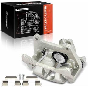 A-Premium Disc Brake Caliper Assembly with Bracket Compatible with Audi Q5 2013-2017, A6 2014-2018, A6 Quattro 2012-2018, A7 Quattro 2012-2018, 1.8L 2.0L 3.0L - Rear Left Driver Side