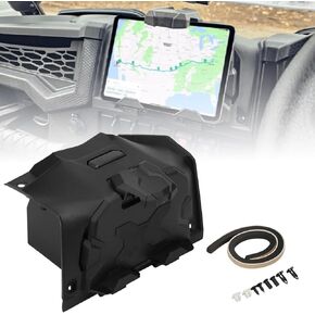 RZR Electric Device GPS Mount-with Storage Box, Compatible with 2019-2023 Polaris RZR XP 1000 / RZR XP 4 1000 / RZR XP Turbo, RZR Tablet Mount, RZR Phone Mount, RZR Accessories
