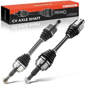 A-Premium Pair (2) Front CV Axle Shaft Assembly Compatible with Jeep Commander 2006-2010, Grand Cherokee 2005-2010, 4WD AWD, Driver and Passenger Side