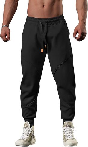 Men's Casual Sweatpants Joggers for Men Workout Hiking Pants Running Pants Sports Track Training in Saudi Arabia