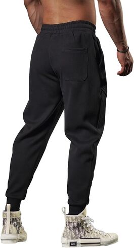 Men's Casual Sweatpants Joggers for Men Workout Hiking Pants Running Pants Sports Track Training in Saudi Arabia