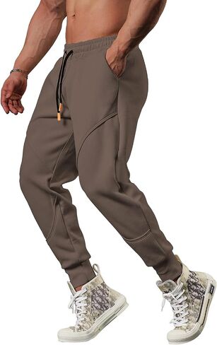 Men's Casual Sweatpants Joggers for Men Workout Hiking Pants Running Pants Sports Track Training in Saudi Arabia