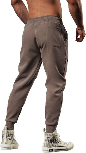 Men's Casual Sweatpants Joggers for Men Workout Hiking Pants Running Pants Sports Track Training in Saudi Arabia