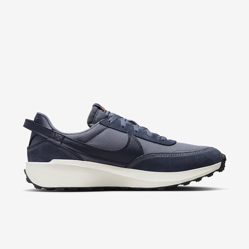 Nike Waffle Debut SE Men's Shoes (FJ4196-001, Light Carbon/Thunder Blue/Summit White) in Saudi Arabia