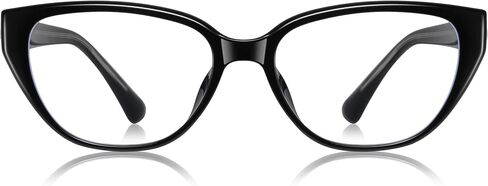 Cateye Retro Blue Light Blocking Glasses Lightweight UV400 Anti Eyestrain Protection TV Computer Gaming for Women Men in Saudi Arabia