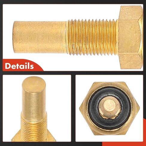 A-Premium Engine Coolant Temperature Sensor [1 Pin] Compatible with Mazda 323 1986-1989, 626 1983-1989, 929 1988-1991, B2000 1986-1987, B2200, GLC, MX-6, RX-7 & Ford Festiva, Probe & Mercury Tracer in Saudi Arabia