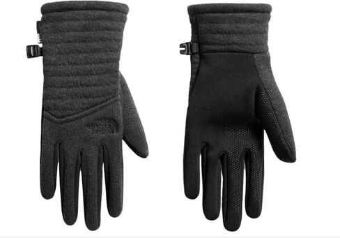 The North Face Womens Indi Etip Gloves (TNF Black Heather, Medium) in Saudi Arabia